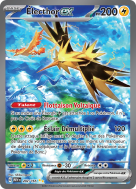 Carte Pokémon Électhor-ex 202/165 Alternative 151