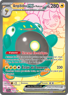 Carte Pokémon Ampibidou-ex de Mashynn 172/159 Ultra Rare Aventures Ensemble