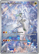 Carte Pokémon Reshiram de N 167/159 AR Aventures Ensemble