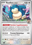 Carte Pokémon Ronflex de Nabil 117/159 Holographique Aventures Ensemble