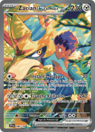 Carte Pokémon Zacian-ex de Nabil 186/159 Alternative Aventures Ensemble