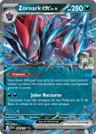 Carte Pokémon Zoroark-ex de N 098/159 Double rare Aventures Ensemble