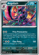 Carte Pokémon Angoliath 096/142 Holographique Couronne Stellaire