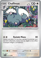 Carte Pokémon Chaffreux 117/142 Commune Couronne Stellaire