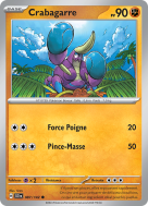 Carte Pokémon Crabagarre 087/142 Commune Couronne Stellaire