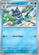 Carte Pokémon Croâporal 040/142 Peu commune Couronne Stellaire