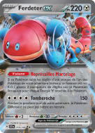 Carte Pokémon Ferdeter-ex 110/142 Double rare Couronne Stellaire
