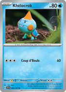 Carte Pokémon Khélocrok 043/142 Commune Couronne Stellaire