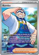 Carte Pokémon Kombu 165/142 Ultra Rare Couronne Stellaire