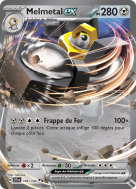 Carte Pokémon Melmetal-ex 105/142 Double rare Couronne Stellaire