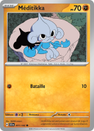 Carte Pokémon Méditikka 077/142 Commune Couronne Stellaire