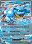 Carte Pokémon Tortank-ex 030/142 Double rare Couronne Stellaire