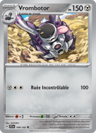 Carte Pokémon Vrombotor 109/142 Peu commune Couronne Stellaire