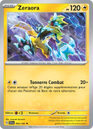 Carte Pokémon Zeraora 055/142 Holographique Couronne Stellaire