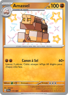 Carte Pokémon Amassel 177/091 Shiny Destinées de Paldea