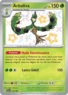 Carte Pokémon Arboliva 104/091 Shiny Destinées de Paldea