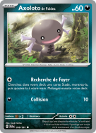 Carte Pokémon Axoloto de Paldea 058/091 Commune Destinées de Paldea