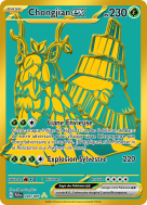 Carte Pokémon Chongjian-ex 240/091 Gold Destinées de Paldea