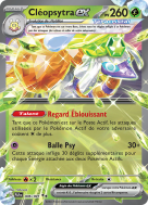 Carte Pokémon Cléopsytra-ex 006/091 Double rare Destinées de Paldea