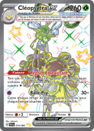 Carte Pokémon Cléopsytra-ex 214/091 Ultra Rare Destinées de Paldea