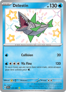 Carte Pokémon Délestin 125/091 Shiny Destinées de Paldea