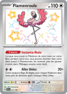 Carte Pokémon Flamenroule 211/091 Shiny Destinées de Paldea