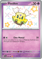 Carte Pokémon Flotillon 164/091 Shiny Destinées de Paldea