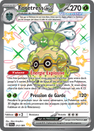 Carte Pokémon Foretress-ex 212/091 Ultra Rare Destinées de Paldea