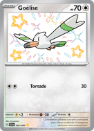 Carte Pokémon Goélise 203/091 Shiny Destinées de Paldea