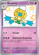Carte Pokémon Grodrive 156/091 Shiny Destinées de Paldea