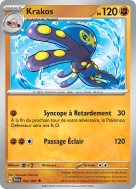 Carte Pokémon Krakos 052/091 Peu commune Destinées de Paldea