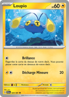 Carte Pokémon Loupio 020/091 Commune Destinées de Paldea