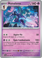 Carte Pokémon Malvalame 040/091 Holographique Destinées de Paldea