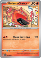Carte Pokémon Motisma Chaleur 013/091 Holographique Destinées de Paldea