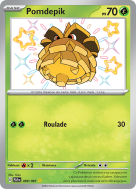 Carte Pokémon Pomdepik 099/091 Shiny Destinées de Paldea