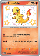 Carte Pokémon Salamèche 109/091 Shiny Destinées de Paldea
