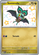 Carte Pokémon Sonistrelle 194/091 Shiny Destinées de Paldea
