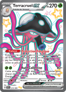 Carte Pokémon Terracruel-ex 213/091 Ultra Rare Destinées de Paldea