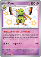 Carte Pokémon Xatu 152/091 Shiny Destinées de Paldea