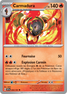 Carte Pokémon Carmadura 034/191 Peu commune Étincelles Déferlantes