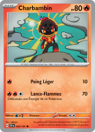 Carte Pokémon Charbambin 033/191 Commune Étincelles Déferlantes