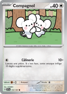 Carte Pokémon Compagnol 157/191 Commune Étincelles Déferlantes