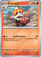 Carte Pokémon Crocogril 030/191 Commune Étincelles Déferlantes
