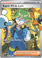 Carte Pokémon Esprit Vif de Lem 229/191 Ultra Rare Étincelles Déferlantes