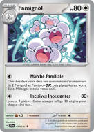 Carte Pokémon Famignol 158/191 Peu commune Étincelles Déferlantes