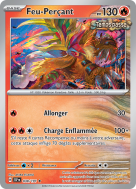Carte Pokémon Feu-Perçant 038/191 Holographique Étincelles Déferlantes