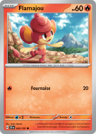 Carte Pokémon Flamajou 022/191 Commune Étincelles Déferlantes