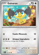 Carte Pokémon Galvaran 154/191 Commune Étincelles Déferlantes