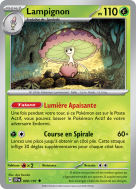 Carte Pokémon Lampignon 009/191 Peu commune Étincelles Déferlantes