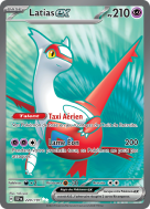 Carte Pokémon Latias-ex 220/191 Ultra Rare Étincelles Déferlantes